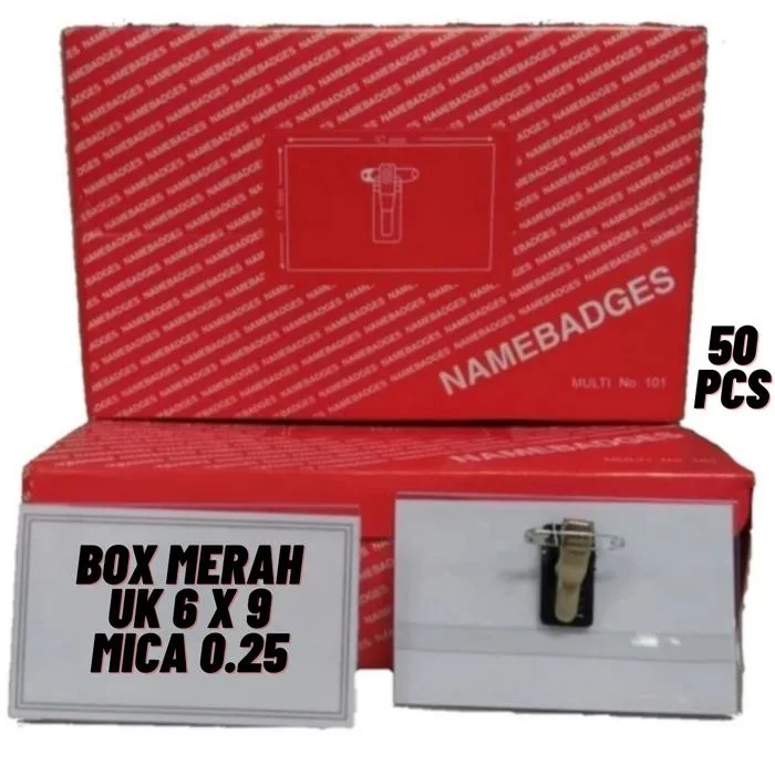 Foto produk NAME TAG 101 MERAH