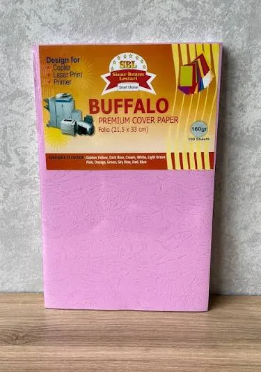 Foto produk KERTAS BUFFALO PINK