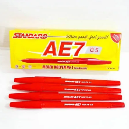 Foto produk PEN STANDARD A-E7 MERAH