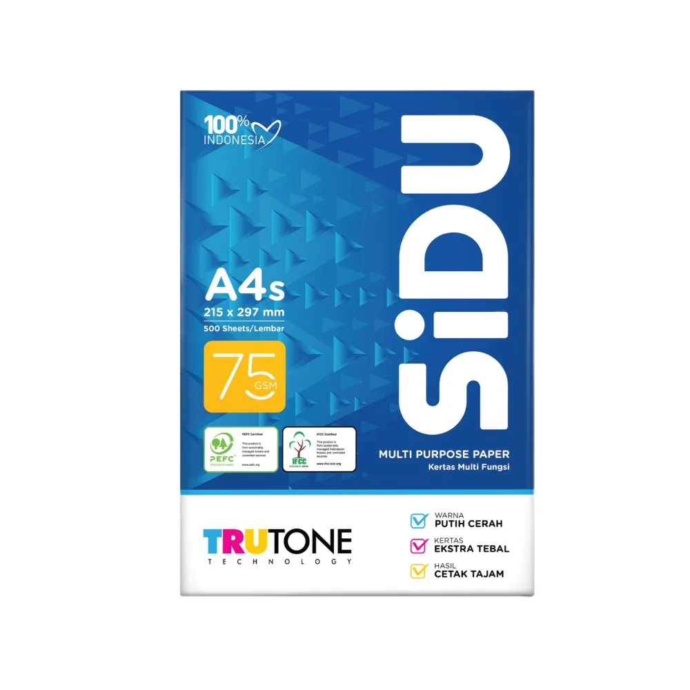Foto produk HVS SIDU A4 75GSM