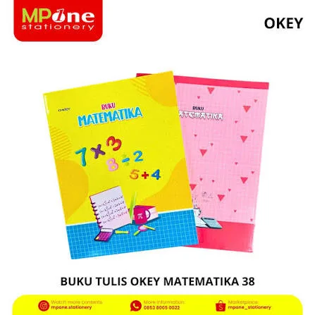 Foto produk BUKU KOTAK MATEMATIKA OKEY 38 SHEET