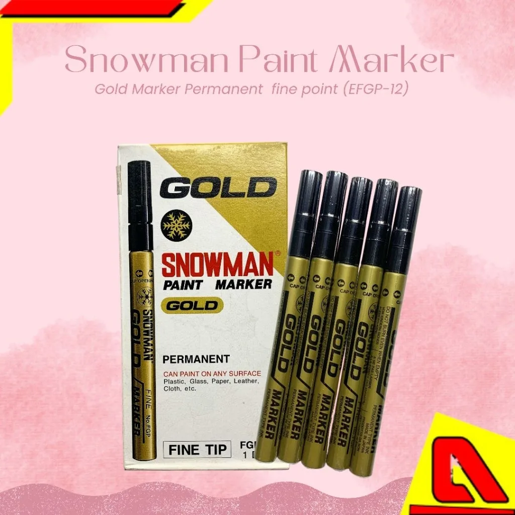 Foto produk SPIDOL SNOWMAN GOLD MAKER KECIL