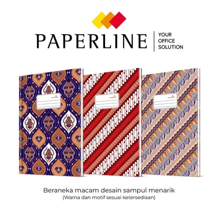 Foto produk BUKU HARDCOVER PAPPERLINE FOLIO 100S