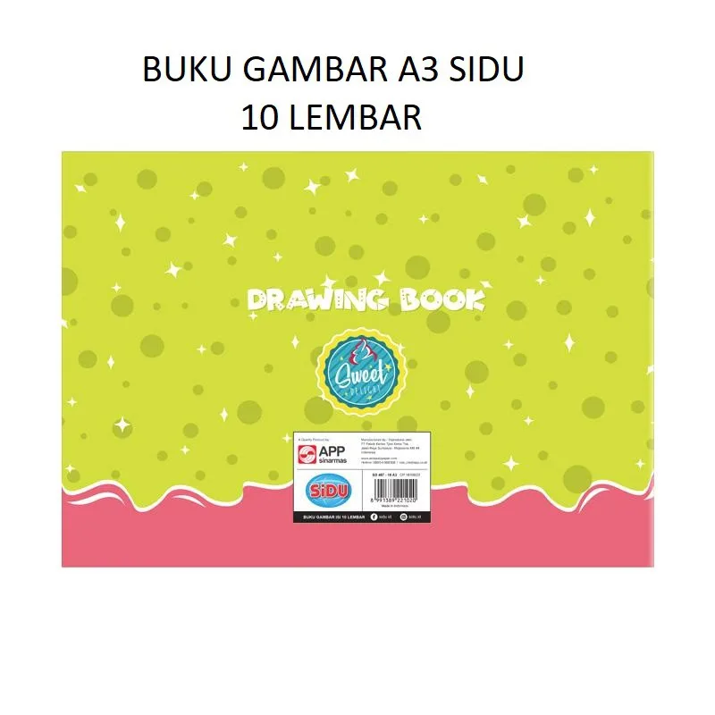 Foto produk BUKU GAMBAR SIDU A3