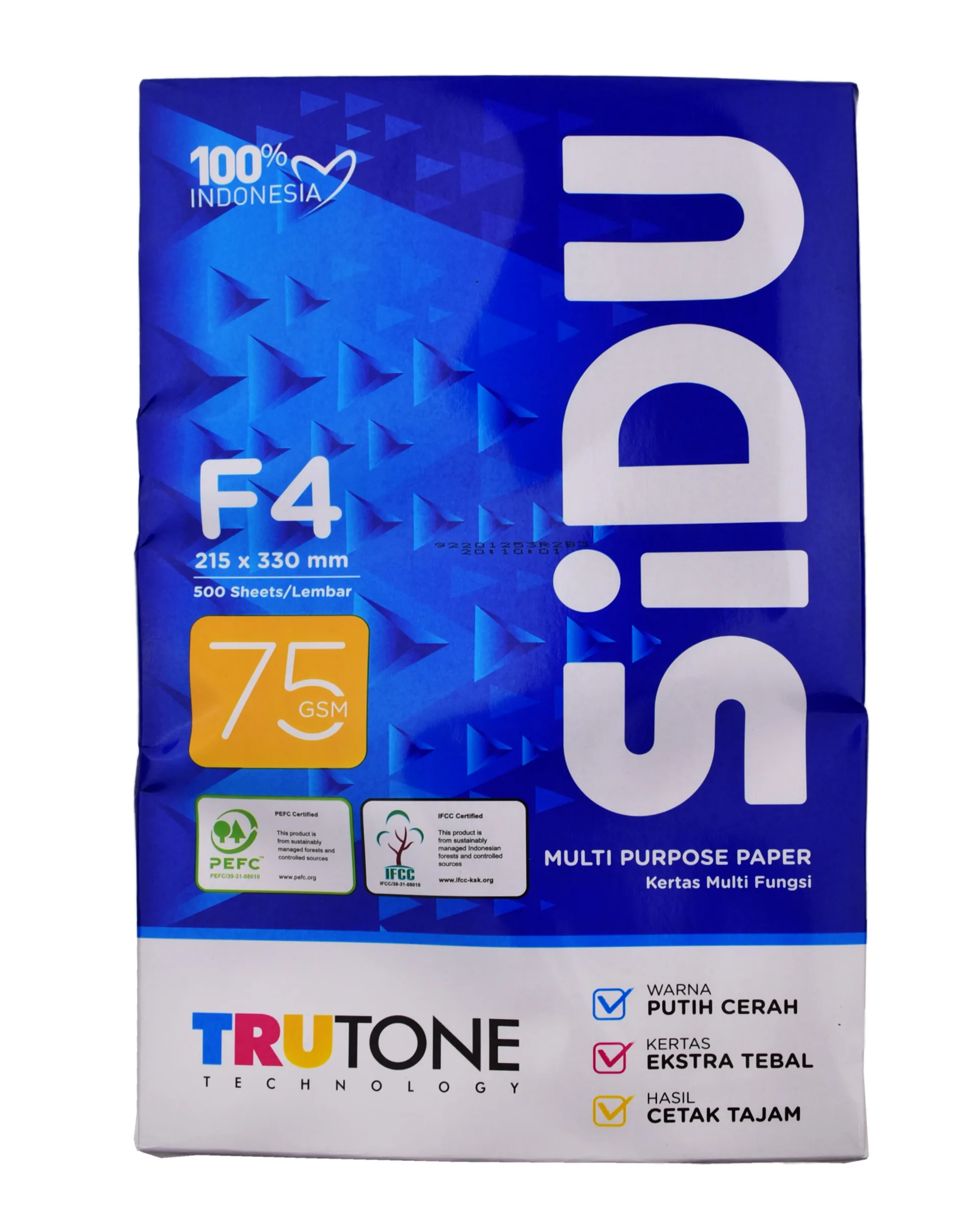 Foto produk HVS SIDU F4 75GSM
