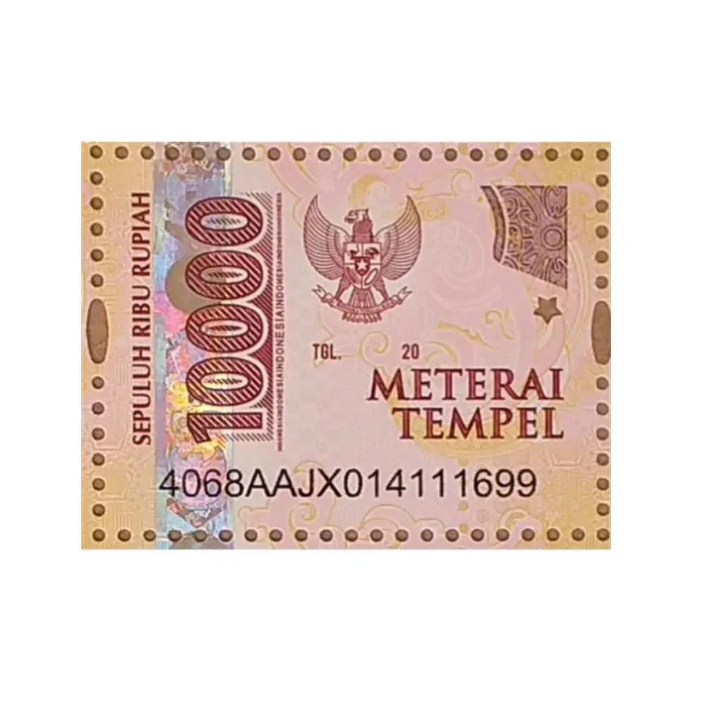 Foto produk MATERAI 10K