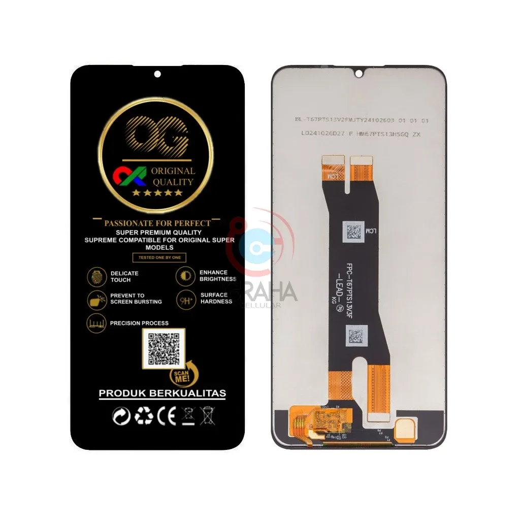 Foto produk LCD ZTE BLADE A35 / A55 OG SUPER FULLSET TOUCHSCREEN