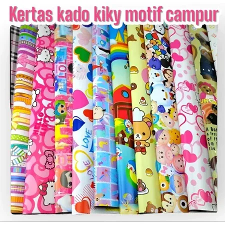 Foto produk KERTAS KADO KIKY KECIL