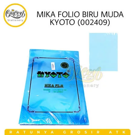 Foto produk PLASTIK MIKA JILID BIRU MUDA