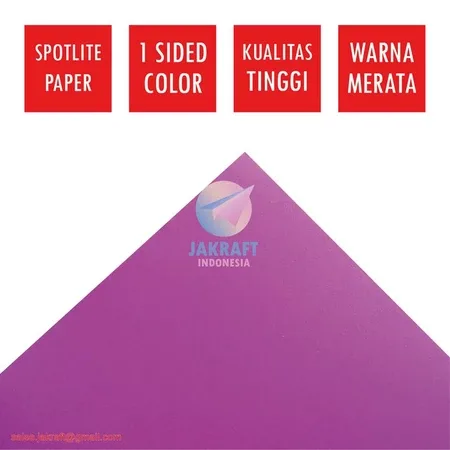 Foto produk KERTAS ASTURO UNGU