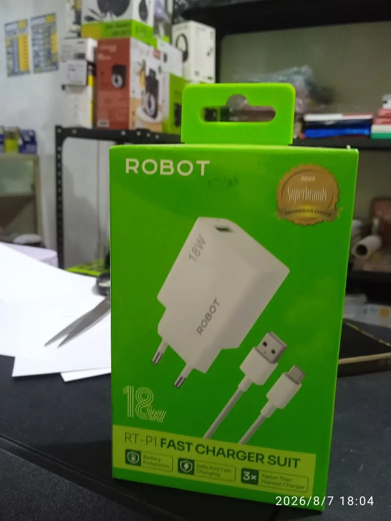 Foto produk CHARGER ROBOT TYPE-C 18WATT