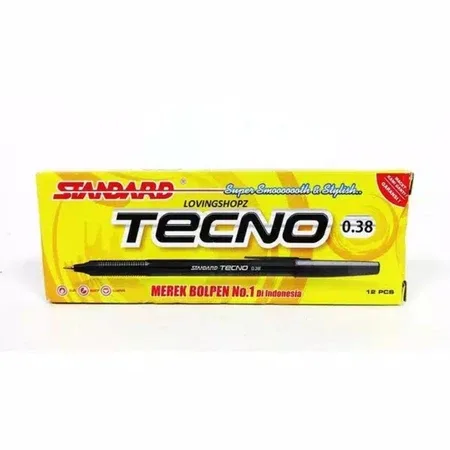 Foto produk PEN STANDARD TECHNO 0,38 HITAM