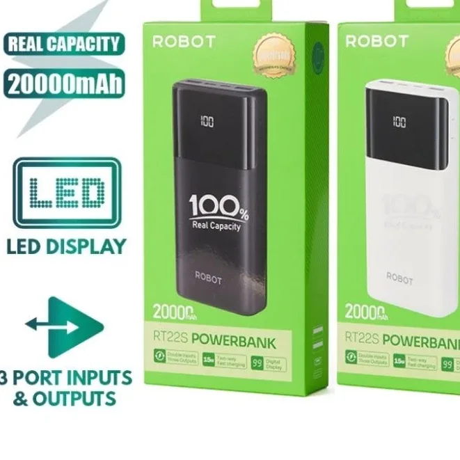Foto produk POWER BANK ROBOT RT22S 20000mah