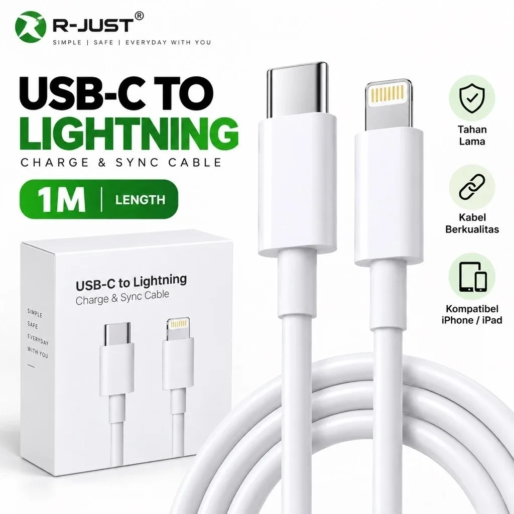 Foto produk Kabel Data Type C To Lightning
